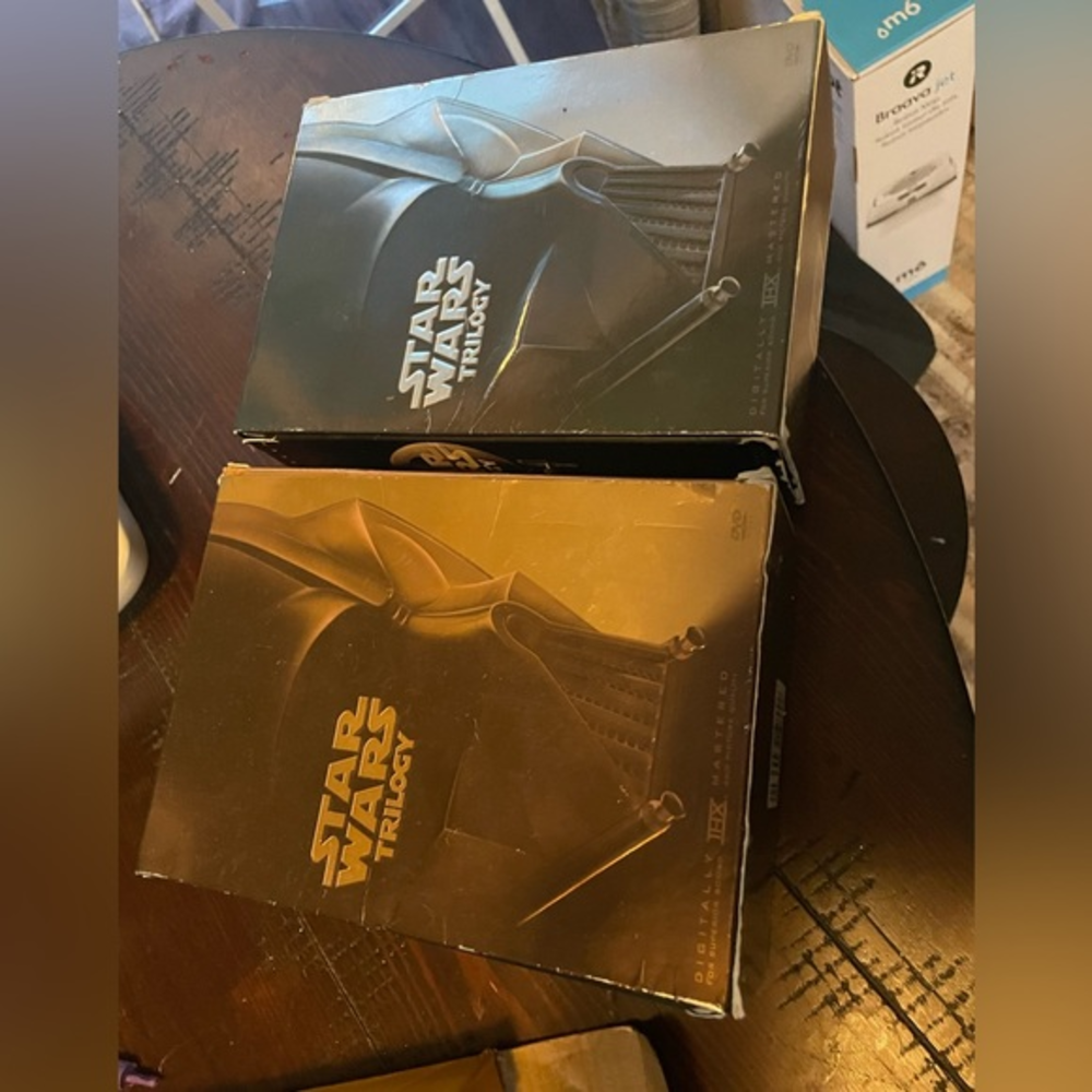 Star Wars dvd trilogy sets